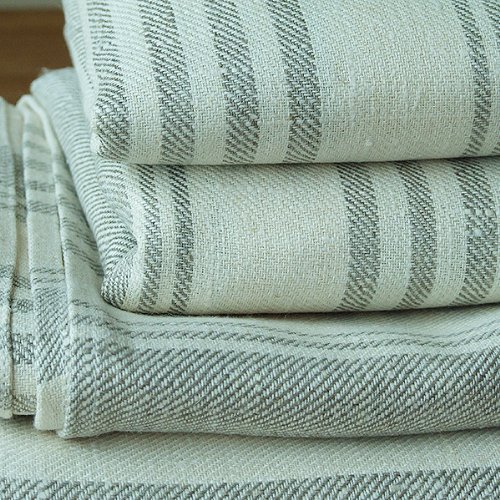 Serviette De Douche En Lin Lavé LinenMe - 65x130cm - Crème - Super Absorbante - Fabriqué En UE