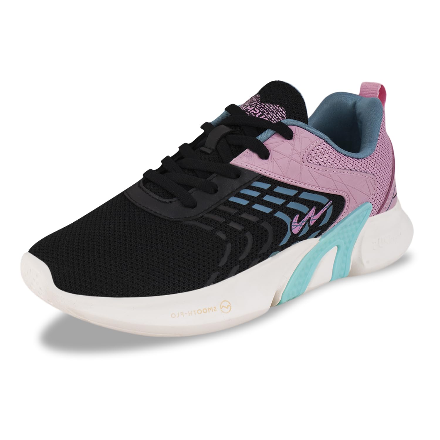 Campus Womens AMIKO BLK/Pink Walking Shoes - 5UK/India 22L-907 (B0CGRLV8ZS) Amazon Price History, Amazon Price Tracker