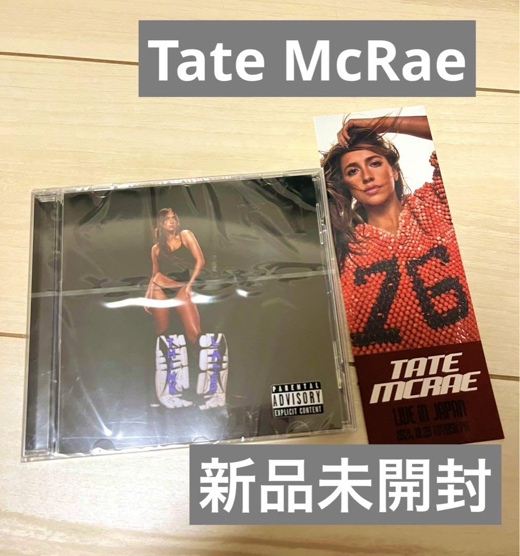 TATE MCRAE 直筆サイン入りCD テイト・マクレー Tate McRae *GREEDY* Singer Signed Autographed THE ONE DAY LP