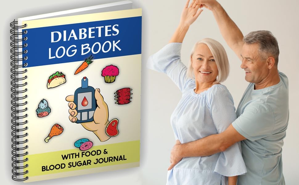 Diabetes Log Book - with Food & Blood Sugar Journal | for Types 1 & 2 Diabetics | A5 Spiral Bound - Image 7