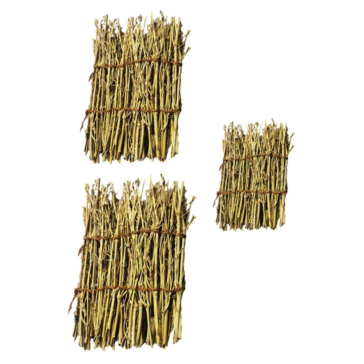 NAMOARLY 3Pcs Sushi Plates Natural White Sushi Dish for Korean Cuisine Decorative Fence Mats for Sashimi Japanese Style Display