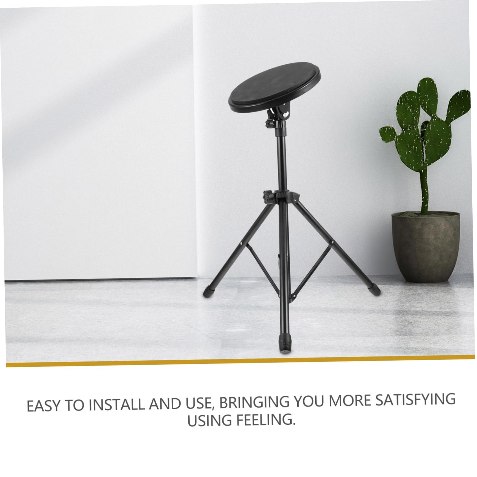 Toyvian 1satz Drum Pad Stand Kit Silent Übungspad Für Schlagzeug Für Anfänger Mit Strapazierfähigem Geräuscharm Für Ungestörtes Üben Wohnungen