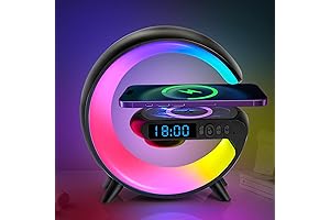 Mini G-Type Wireless Charging Atmosphere Lamp: Elevate Your Ambiance and Convenience