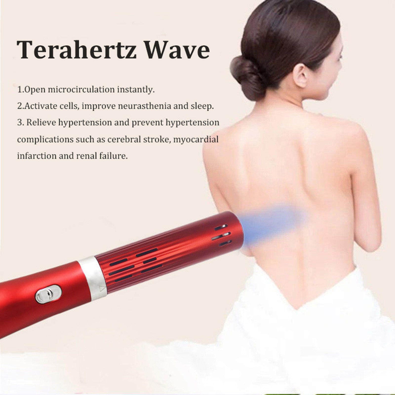 Terahertz Therapy Devices, 6.2 Terahertz Wand – Quantum Wellness Device for Relaxation, Body Revitalization, and Water Enhancement with Terahertz Frequency, for Improve Sleep, Eliminate Fatigue