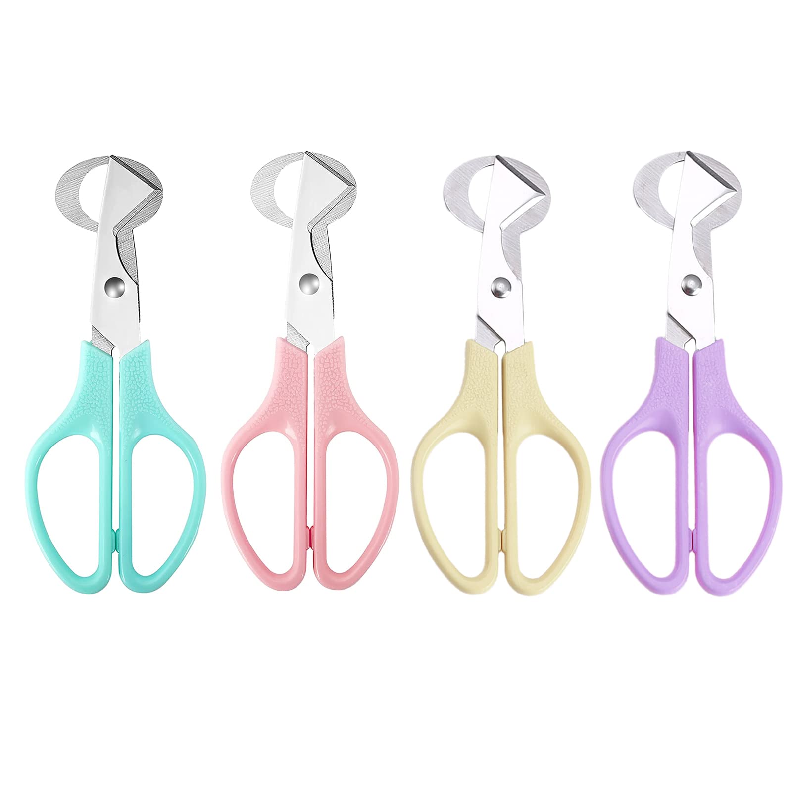 10 Forbici Per Uova Di Quaglia In Acciaio Inox - Taglio Pulito E Preciso Per Piccole Uova - 5