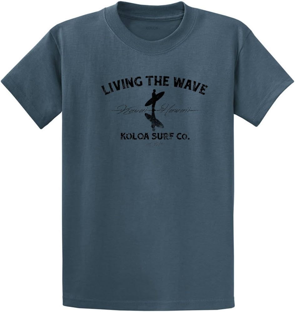 Koloa Surfer on The Beach Heavyweight Tees