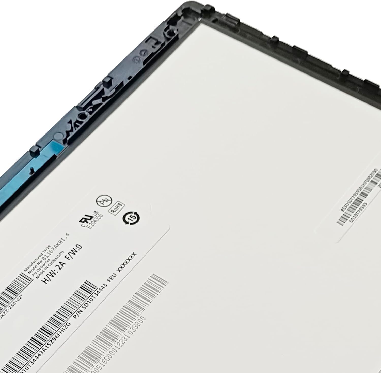 Replacement Laptop for Lenovo 500e Chromebook 2nd Gen 81MC Touch Screen Digitizer Assembly with Bezel 5D10Y67267 5D10T79593 LCD Display Module