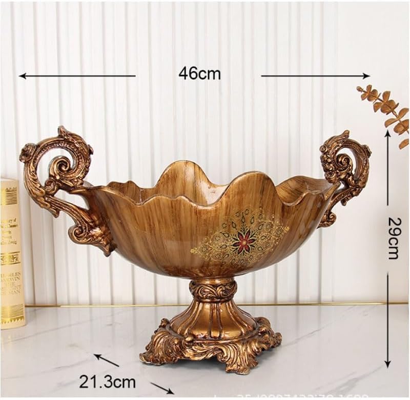 Retro Resin Fruit Platter Creative Arrangement for Home Living Room Decoration