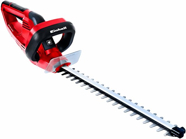 Einhell GH-EH 4245 Electric Hedge Trimmer -- 45cm (18 Inch) Cutting Length, Laser-Cut Diamond-Ground Steel Blades -- Lightweight Hedge Cutter, Powerful, Safe and Easy To Use