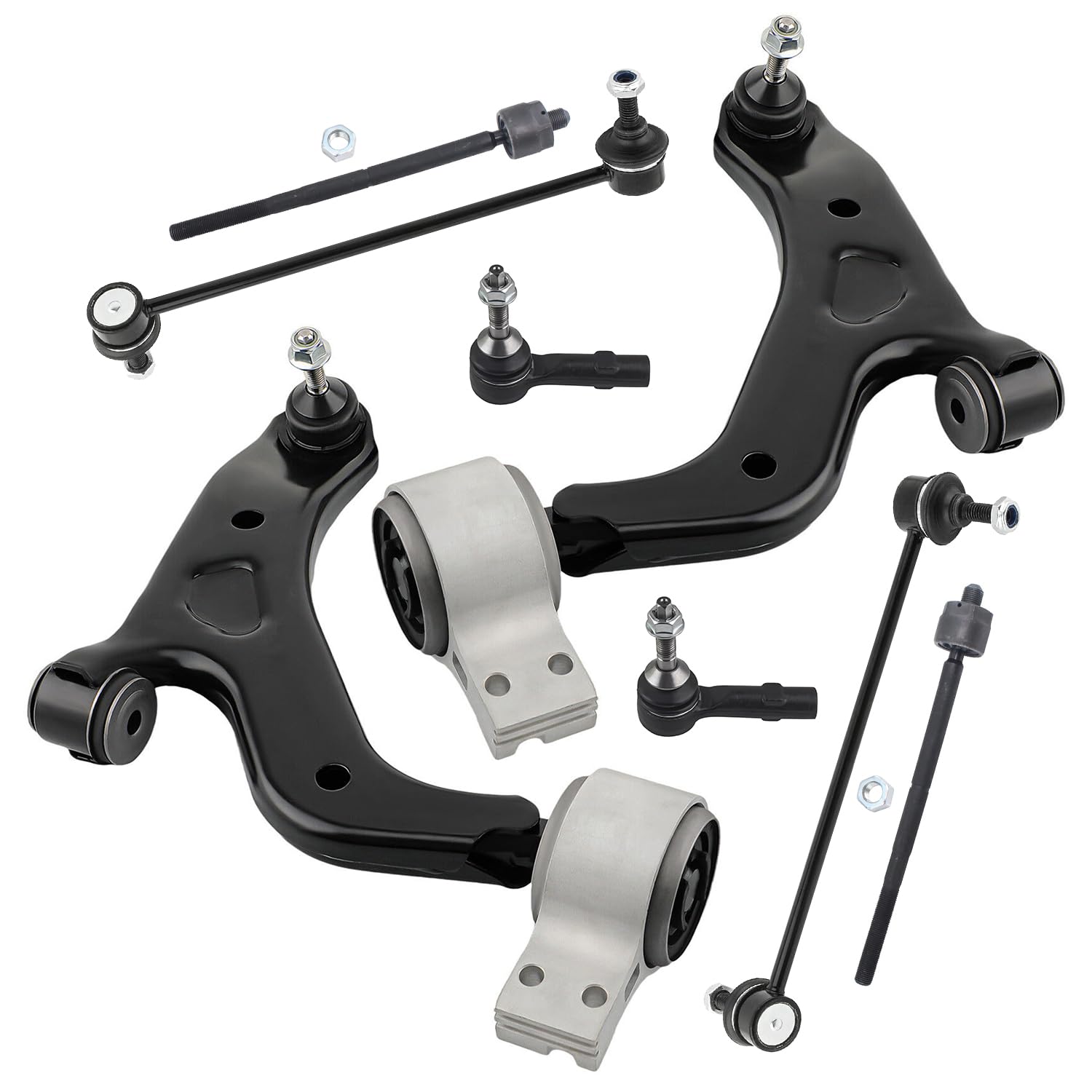 Detroit Axle - AWD Front End Kit for 2008-2009 Mercury Sable Ford Taurus, 2