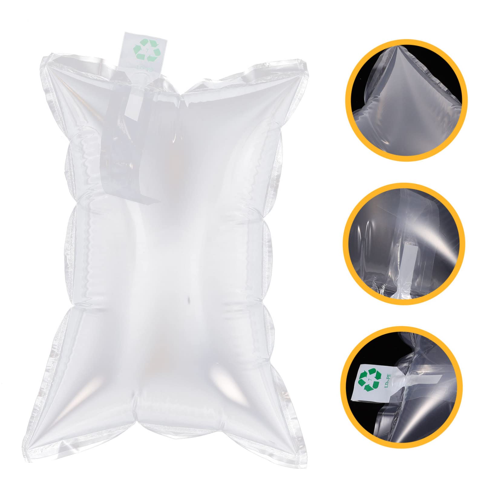 Ciieeo 100 Sacchetti Imballaggio Ad Aria Anti-collisione 25x40 Cm Pellicola Cuscino D’aria Protettiva Riciclabile Per Spedizioni e Imballaggi Fragili