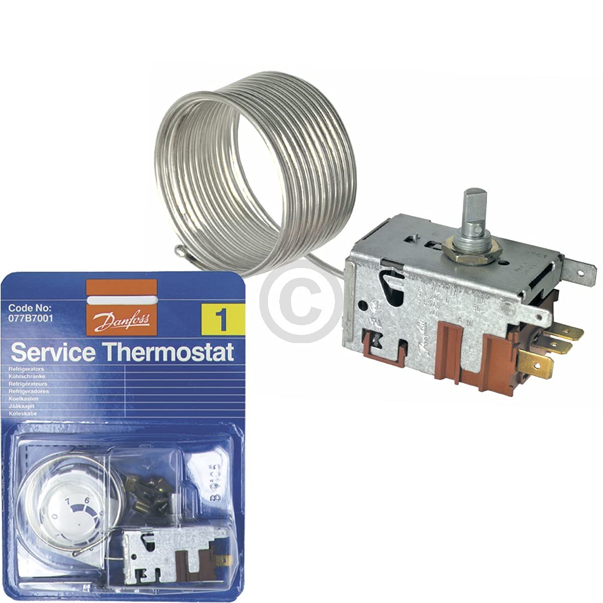Danfoss Thermostate Kühlschrank Original-Teilenummer 077B7001