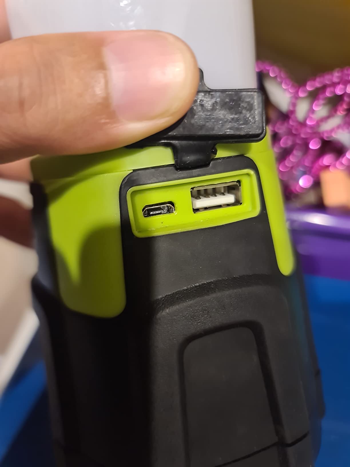 EULOCA LED Camping Lantern Rechargeable, Super Bright 1200lm Dimmable 4