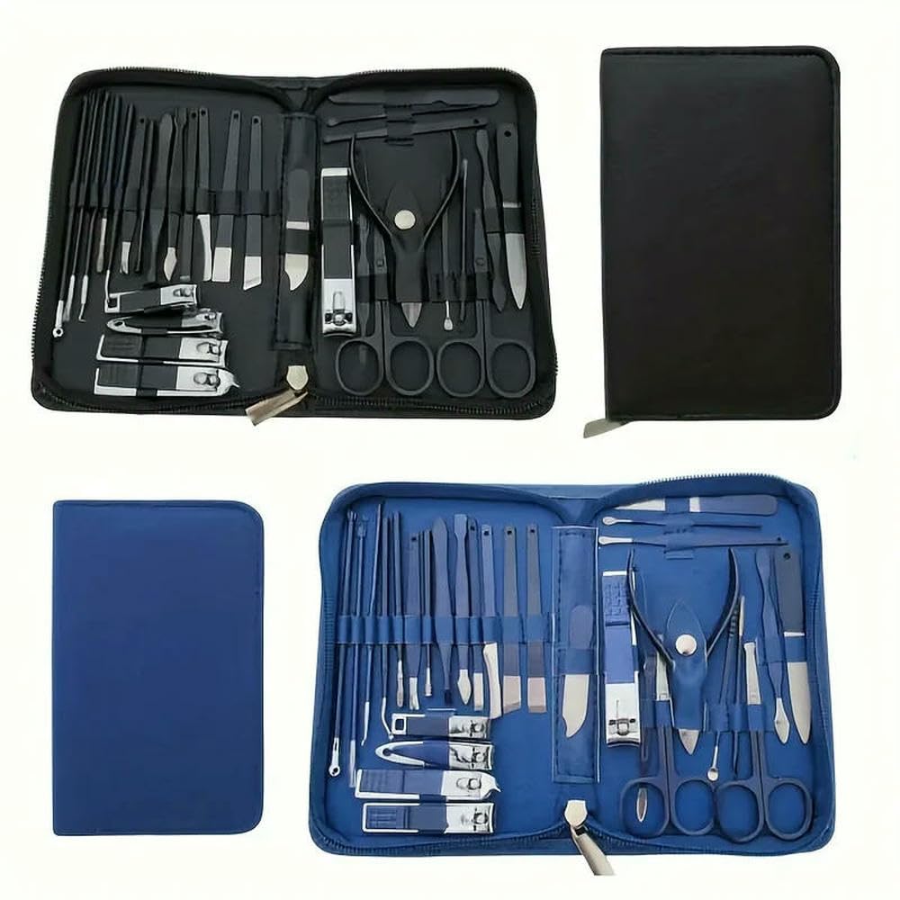 Zestaw obcinaczy do paznokci 30 w 1 manicure(Blue)
