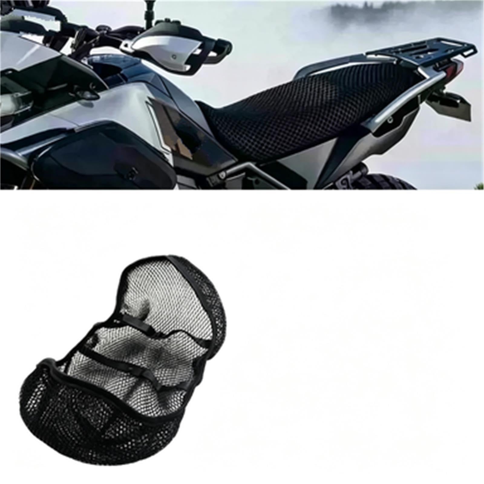 Generico Coprisedile Per Moto Per CFMOTO 1000MT-X 1000MTX | Coprisedile traspirante con protezione antiscivolo per sella