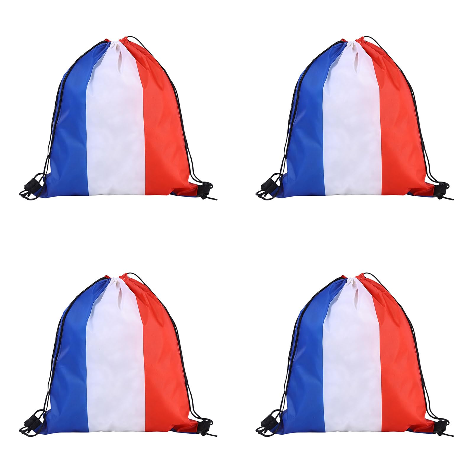 hogtnd Multipacks of 4 Sturdy Pockets with Flag Pattern Collectable Sports Bags for Sports Enthusiasts and User-friendly Shoppers Recyclable Flag Pockets