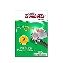 Caffè Trombetta In Cialda ESE, Più Crema – una confezione da 50 Cialde