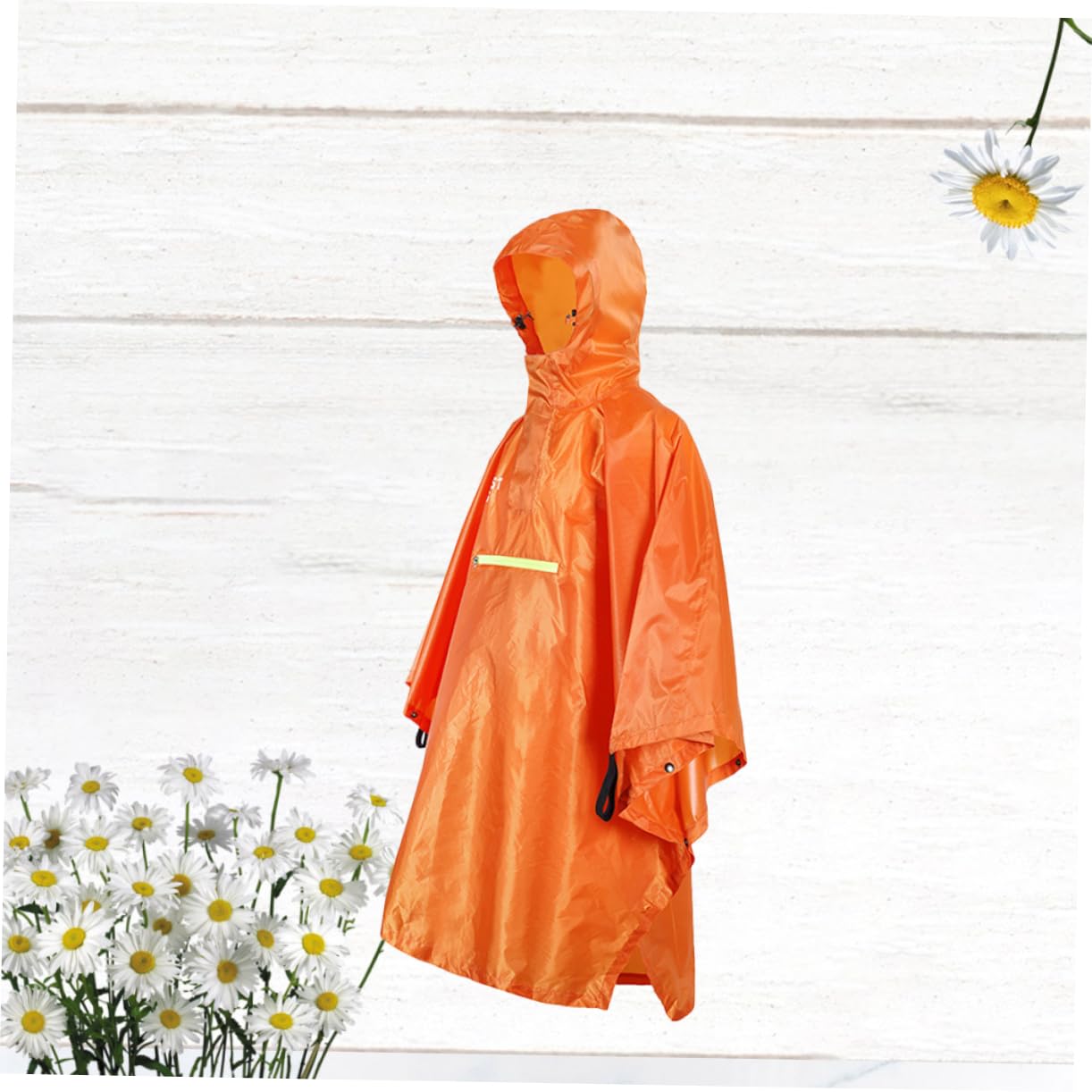 BESPORTBLE Esterno Materiale Resistente Poncho Antipioggia Strisce Luminose Per Coprire Zaino Piccola Per Alpinismo Viaggi e Equitazione
