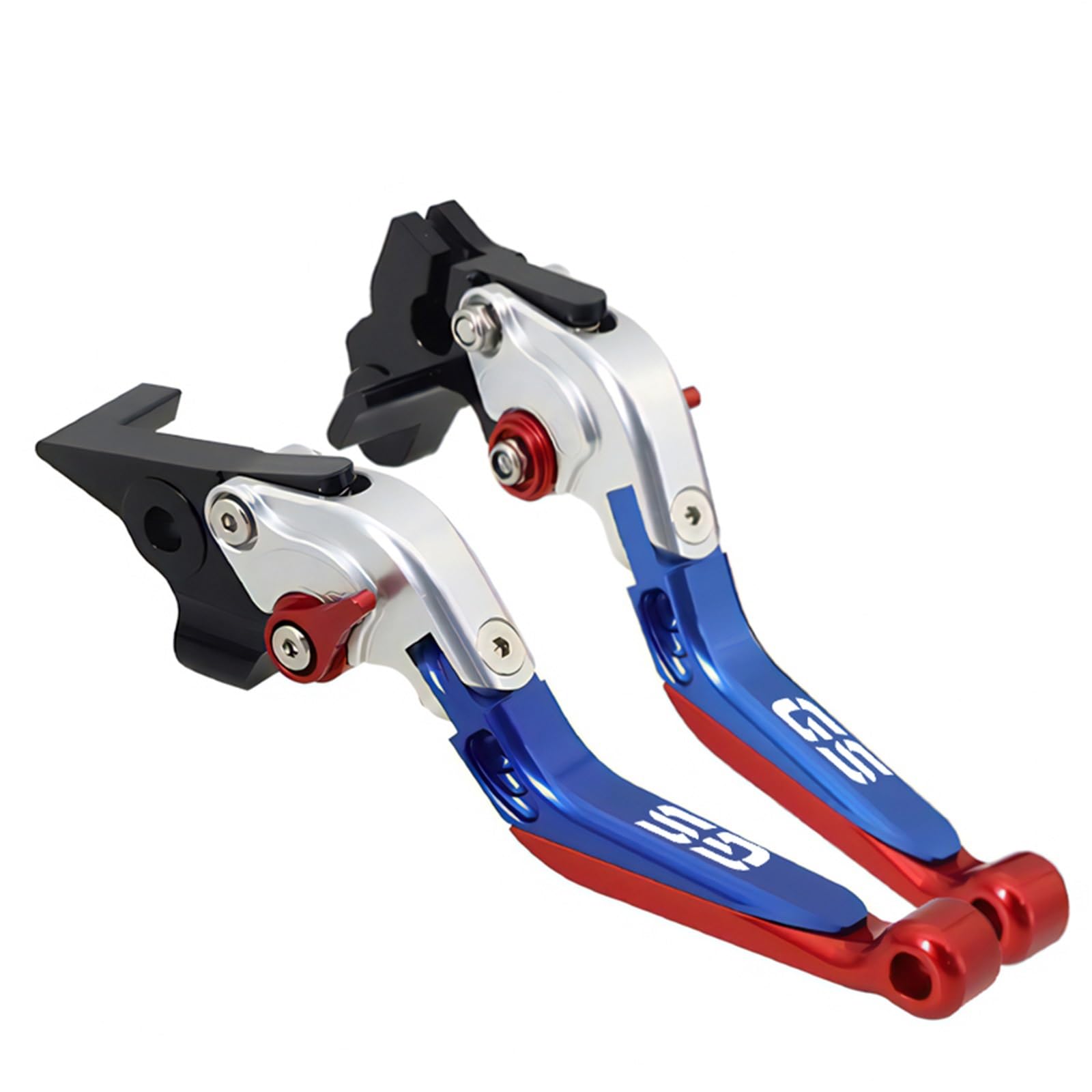 Csbwfcb Multi-Colored A For Bmw F800gs, F700gs, F650gs, F800 Gs, F700, F650 Clutch Lever Brake With Adjustable Folding Handlebar