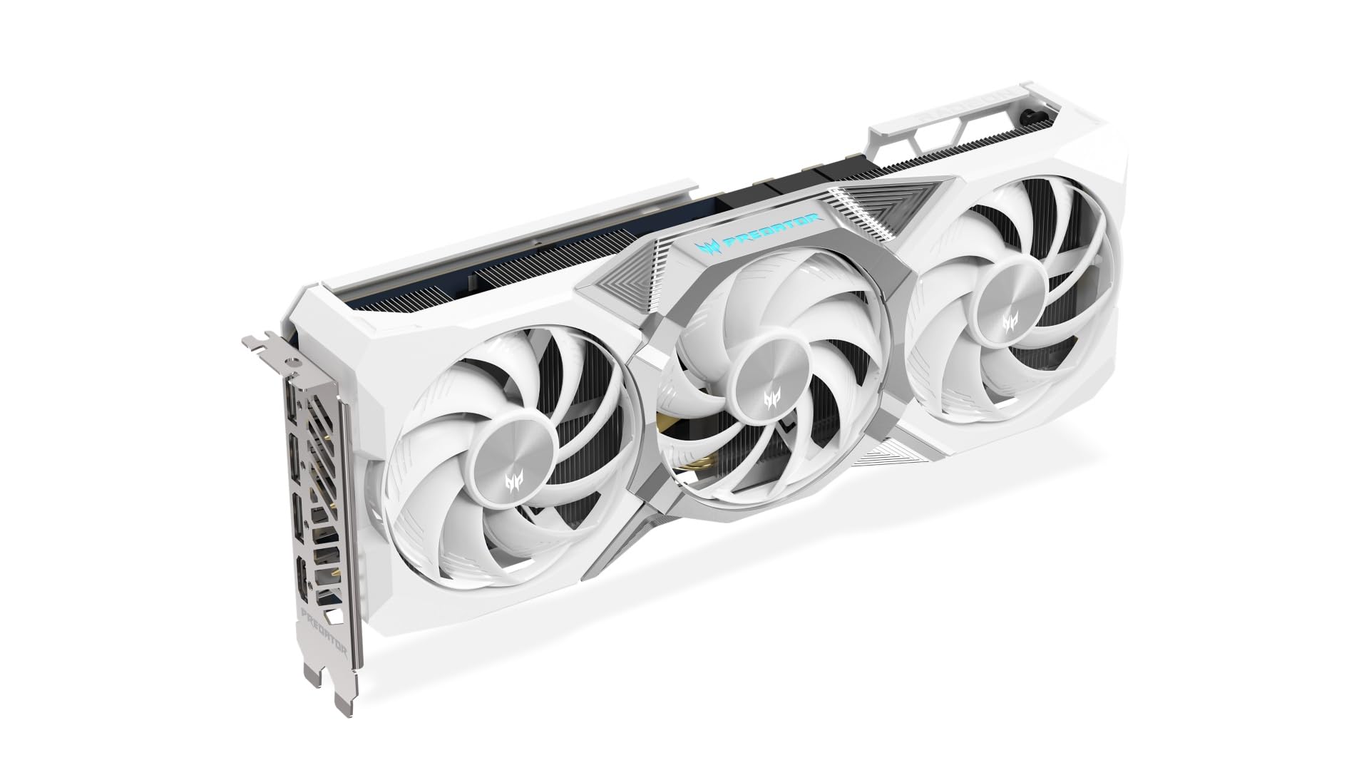 Acer Predator BiFrost Radeon RX 9070 OC - AMD Grafikkarte (16 GDDR6, 256 Bit, PCIe 5.0 x16, 1x HDMI 2.1a 3X DP 2.1) 3X FrostBlade 4.0, 2x8 pin, Slot Space: 2.6
