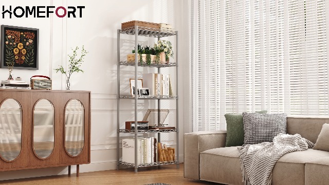 Amazon.com: HOMEFORT 6-Tier Wire Shelving, 6 Shelves Unit Metal