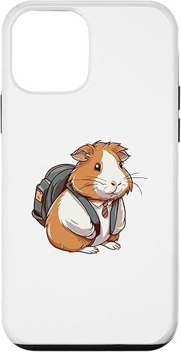 iPhone 12 mini Guinea Pig Going to School Bag Rodent Case