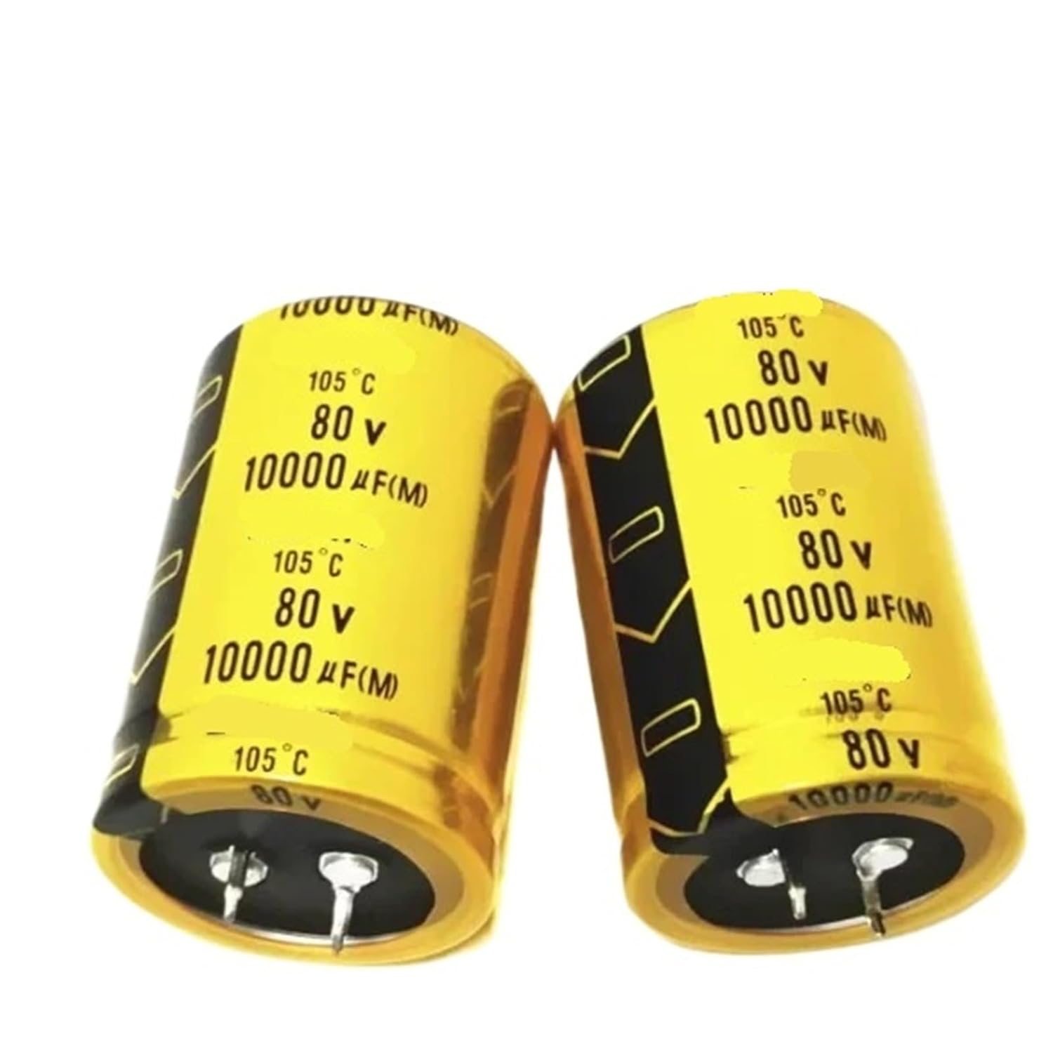 2pcs Fever Audio Amplifier Filter Capacitor 50V 63V 80V 100V 10000UF 15000UF 22000UF 35X50MM 35X60MM 35X70MM 35X80MM(100V10000UF 35X60MM)