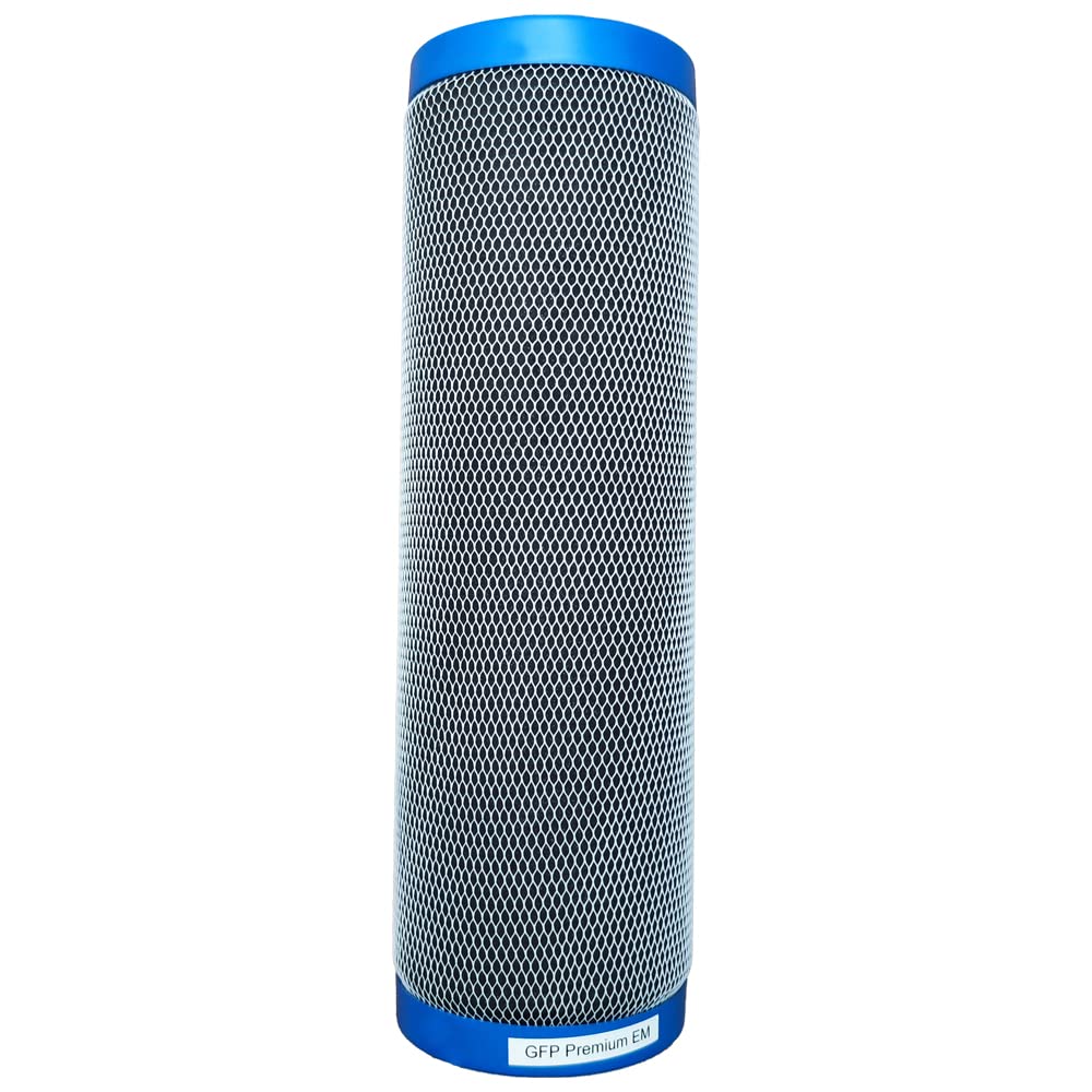 Cartucho de filtro de agua EM GFP Premium, con cerámica EM, mejor sabor al agua, compatible con carcasas de filtro Carbonit Sanuno & Vario HP | AquaAvanti | WatPass | Alvito | y muchos otros