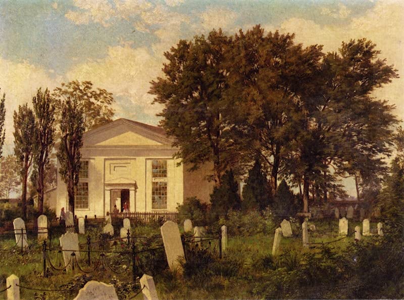 Lienzo de la Iglesia de Roxborough para decorar un dormitorio elegante de 60x90cm