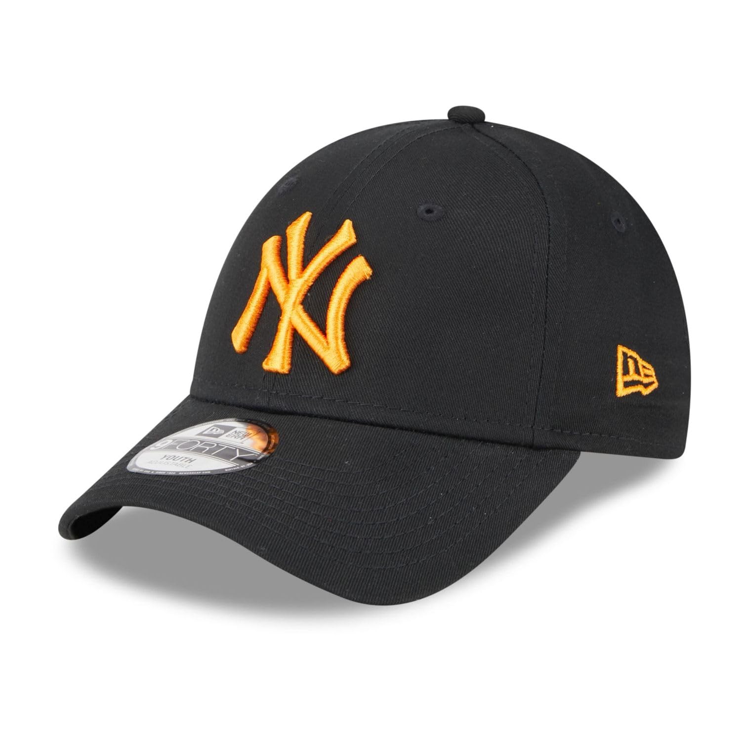 New Era York Yankees MLB League Essential Black Orange 9Forty Toddler Cap