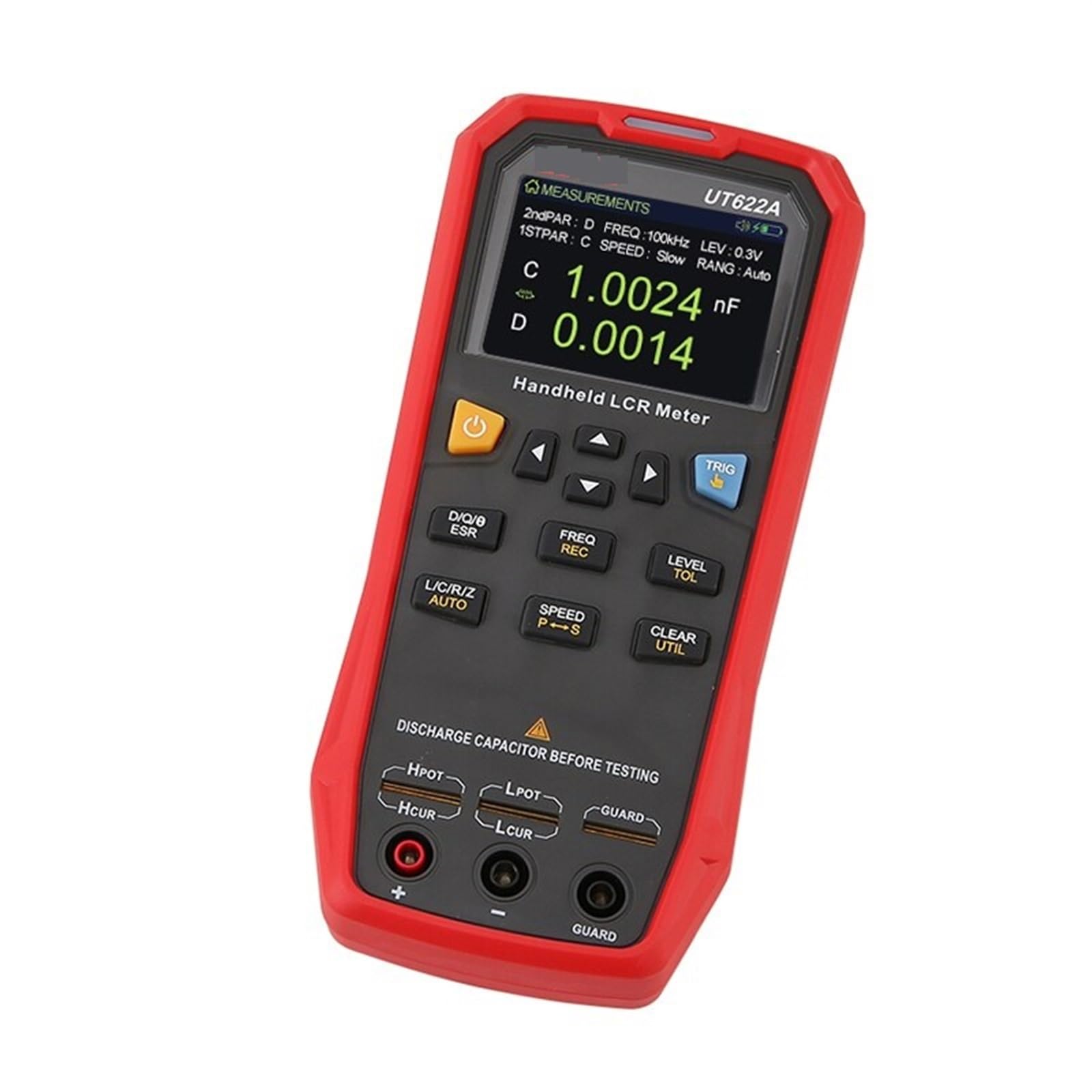 Multimetr cyfrowy, UT622A UT622C UT622E Multimetr Miernik LCR UT622 Mostek cyfrowy Kondensator Indukcyjność Pojemność Rezystancja Multi Tester Wszechstronne możliwości pomiarowe(UT622A)