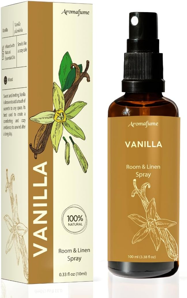 Vanilla Room, Linen & Pillow Spray by Aromafume