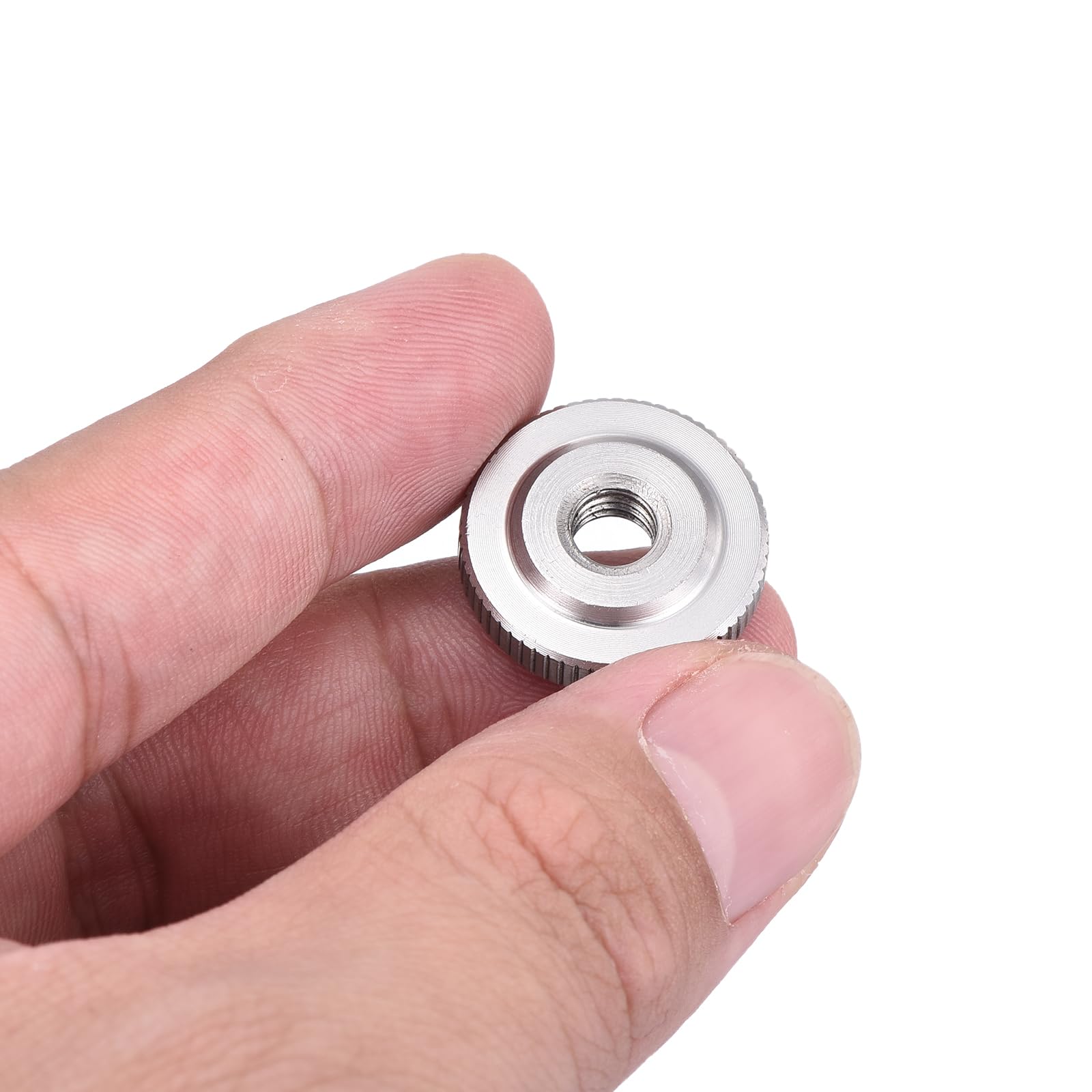 Uxcell Knurled Thumb Nuts, 6Pcs M8x1.25mm 304 Stainless