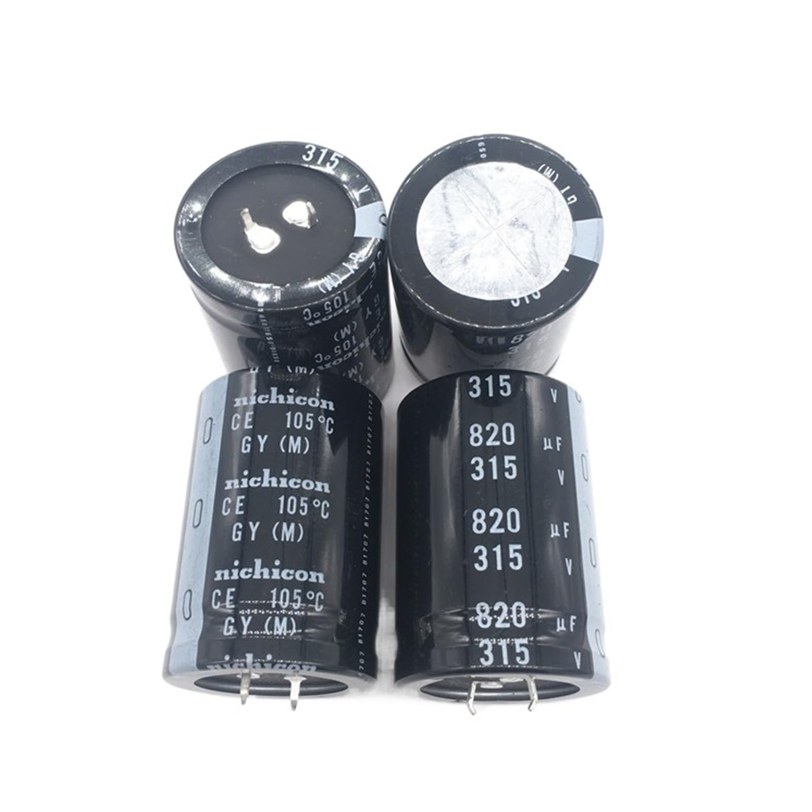 Condensateur PSU enfichable 820uf 315v à faible ESR pour filtrage stable