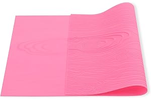 Textured Art Supplies: Fondant Woodgrain Impression Mat for Cake Decorating