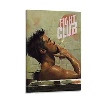 Fight Club（ファイト・クラブ）/ブラッド・ピット/映画ポスター Amazon.co.jp: ファイトクラブ映画ポスター(11 x 17) : ホーム