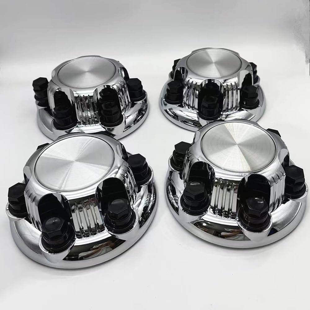 4pcs Silver for 2000-2010 Chevy1500 Truck Van 16" 17" 6 Lug Chrome Wheel Center Caps OEM