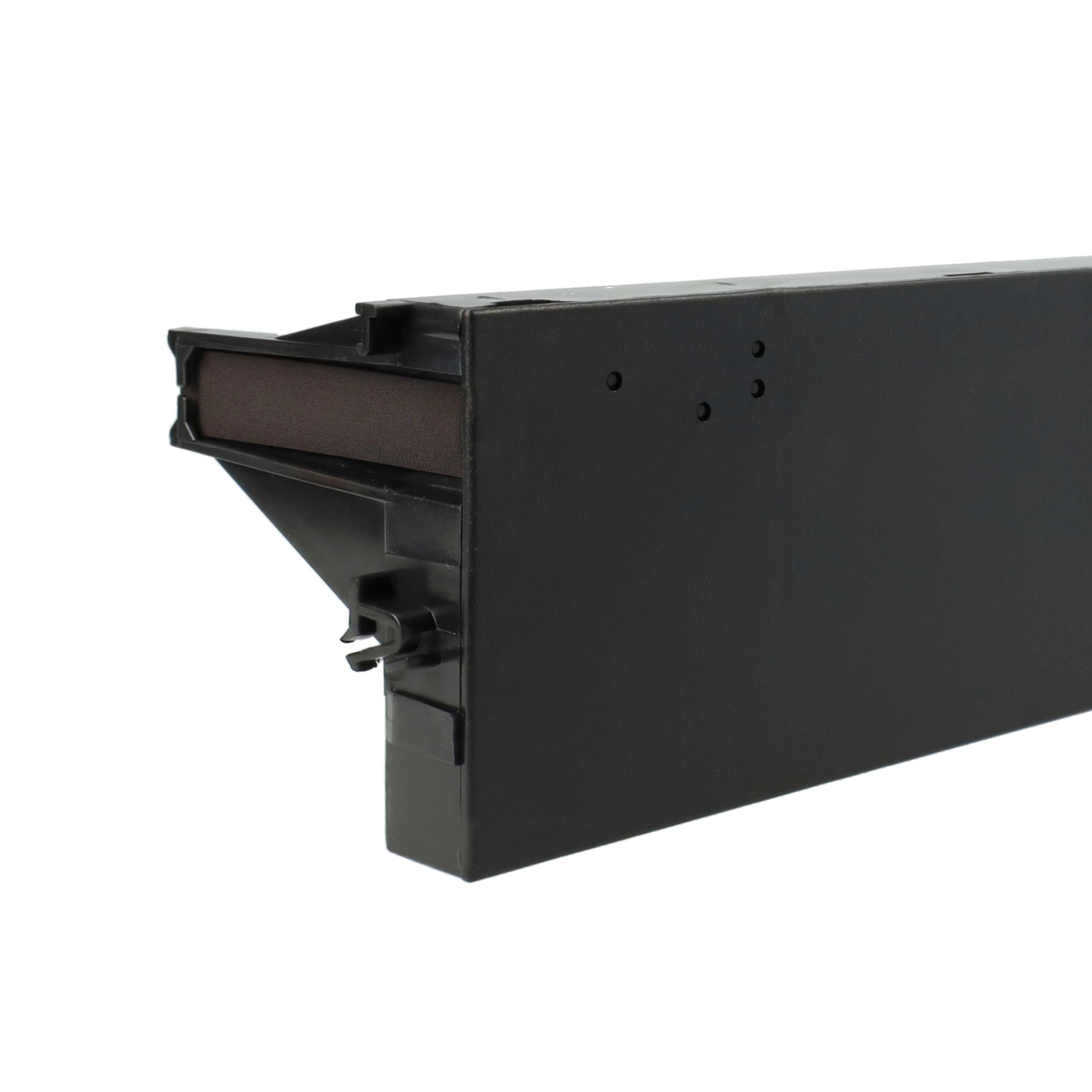 vhbw 10x Farbband Schriftband kompatibel mit Wincor-Nixdorf HighPrint 4915+, 4915XE, 4915, 4920 Nadeldrucker, Bondrucker - Schwarz