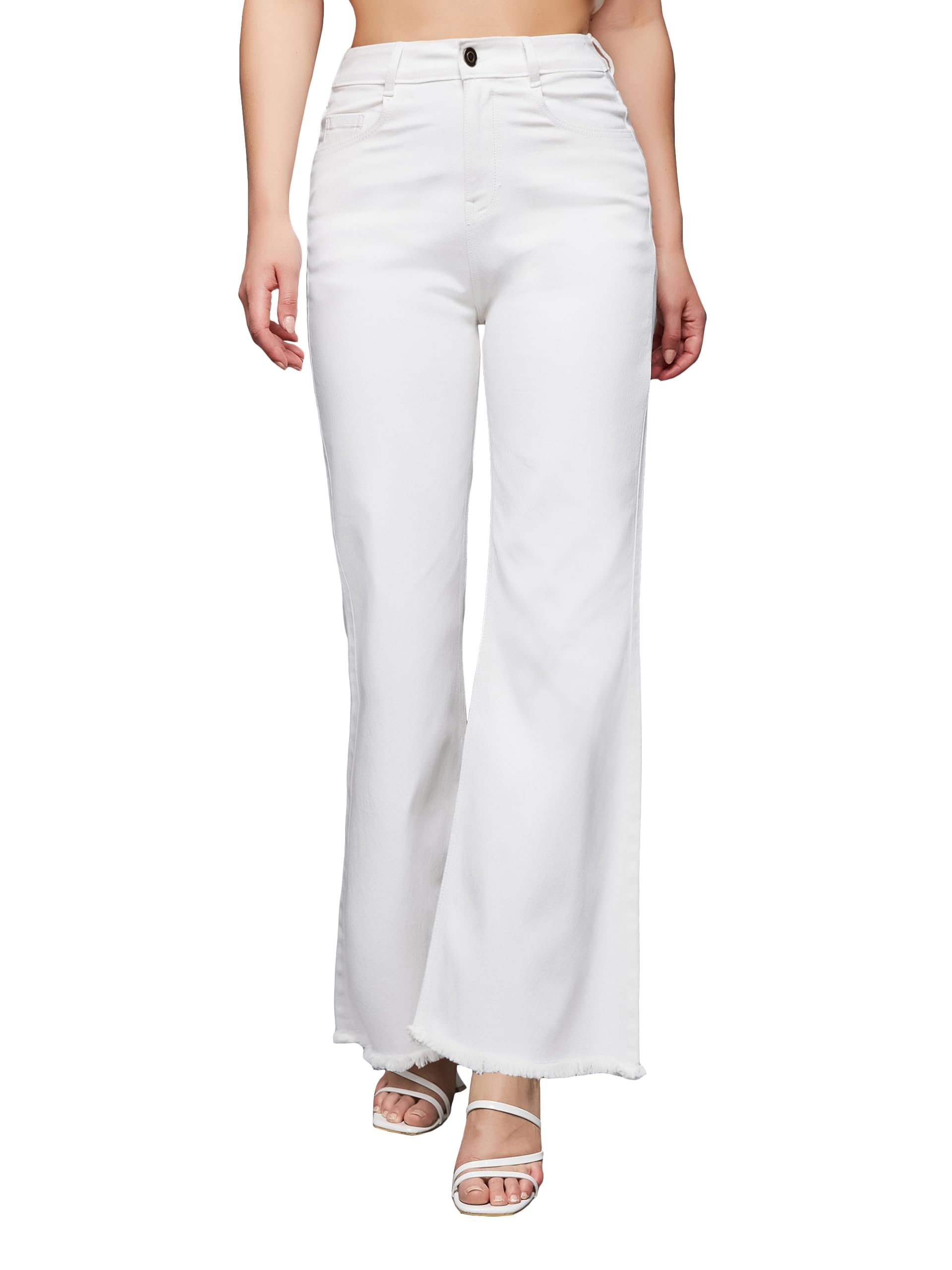 miss chase Women's Relaxed Fit High Rise Jeans-picture-53