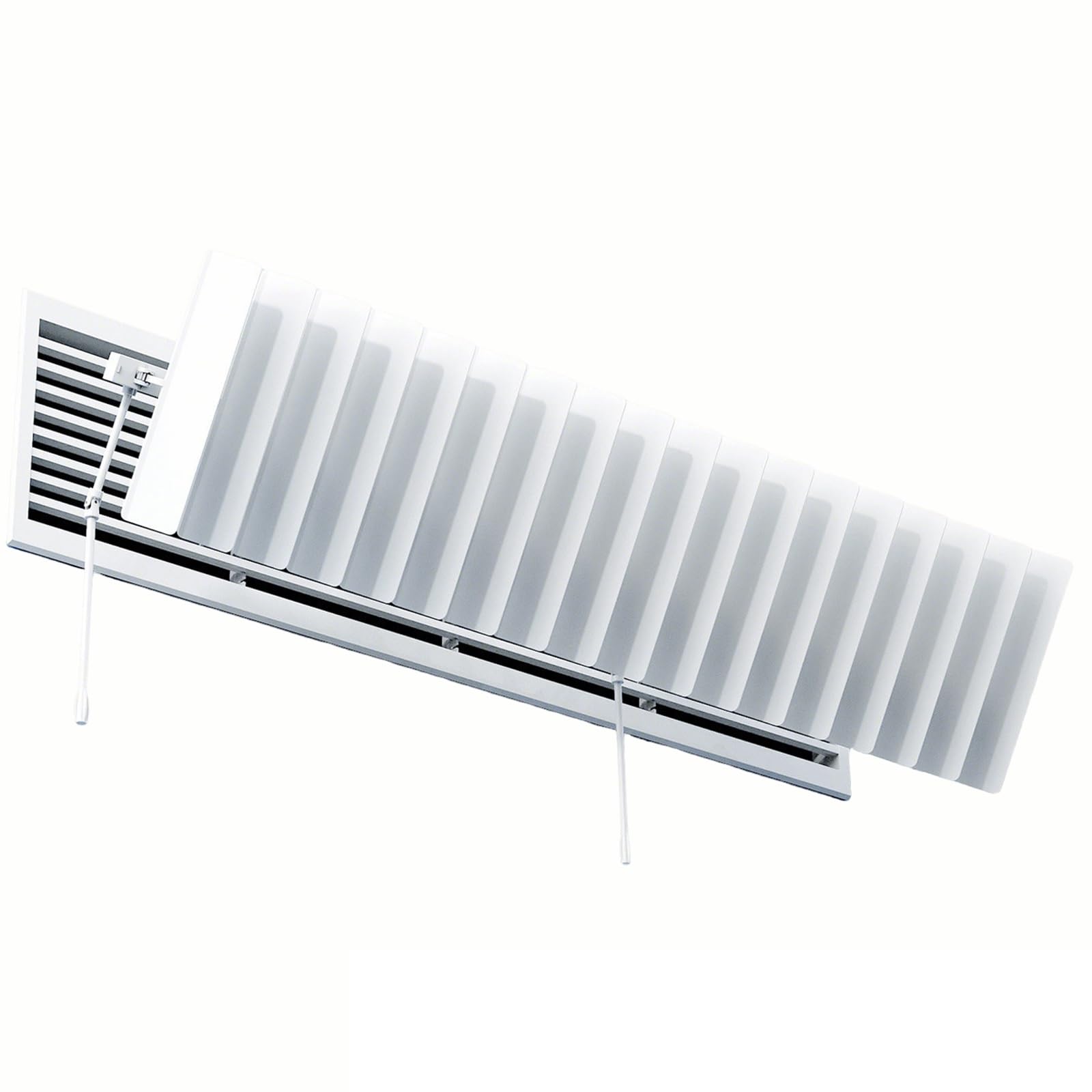 Angle Adjustable Air Conditioner Deflector Helps Air Circulation, Air Deflectors for Ceiling Vents No Drilling Required(42.5x20 cm/16.7x7.9 in)