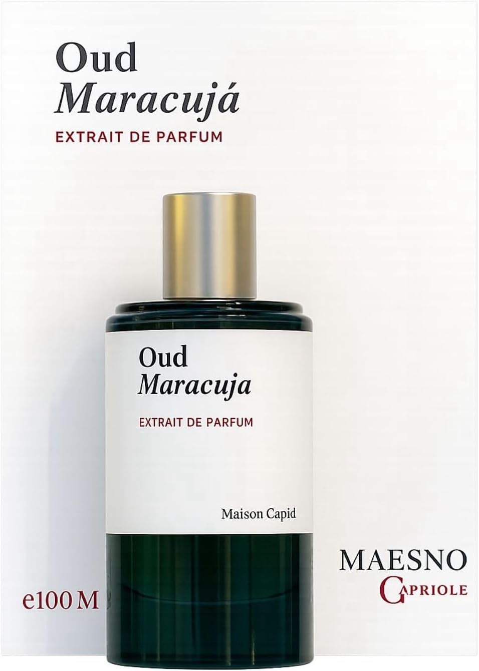 oud maracuja extrait de parfume 100ml capriole