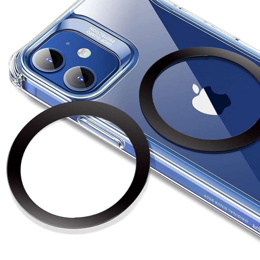 未使用品！ Ohh Deer メタル リング Magsafe 3枚 ブラック 黒 1853663747.jpg?1679392536