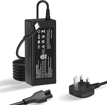 45W Universal USB C Laptop Charger Compatible with HP Lenovo Acer Asus Samsung Dell Google Chromebook, HP Pavilion X2 EliteBook Spectre Etc