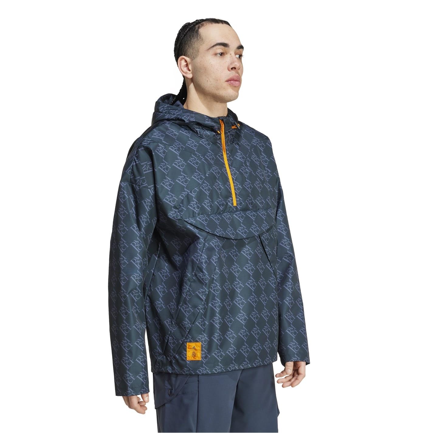 adidas Mens Real Szn Half Zipwb Giacca a vento