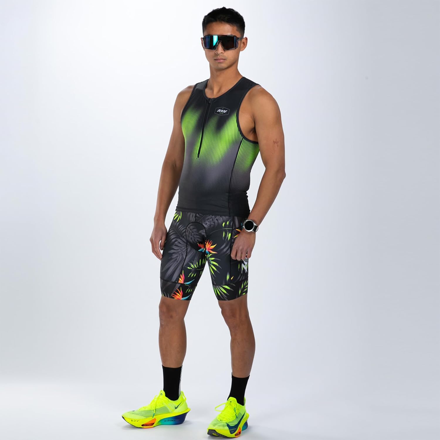 Zoot Men’s LTD Triathlon Tank Top, Compression Tri Top for Endurance Race & Training, with Pockets & UPF 50+ Primo Fabric - Image 7