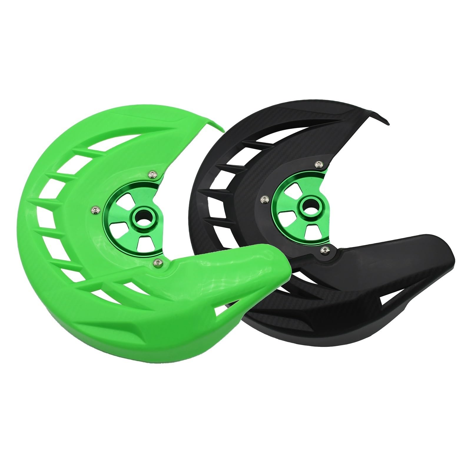 Osłona ochronna hamulca tarczowego Pasuje do Kawasaki KX125 KX250 KX250F KX450F KLX450R 2006-2020 Osłona przedniej tarczy hamulcowej motocykla Protector(Black)