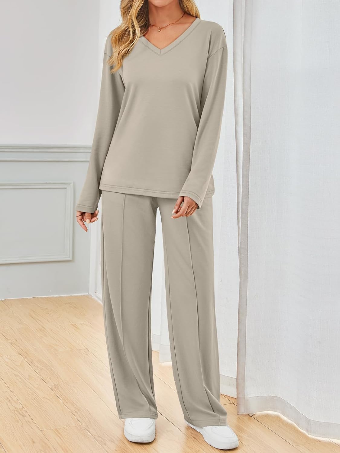 AUTOMET Sweatsuits Women 2 Piece Outfit Fashion Travel Lounge Sets With Wide Leg Pants Airport Track Suits Fall Clothes 2026