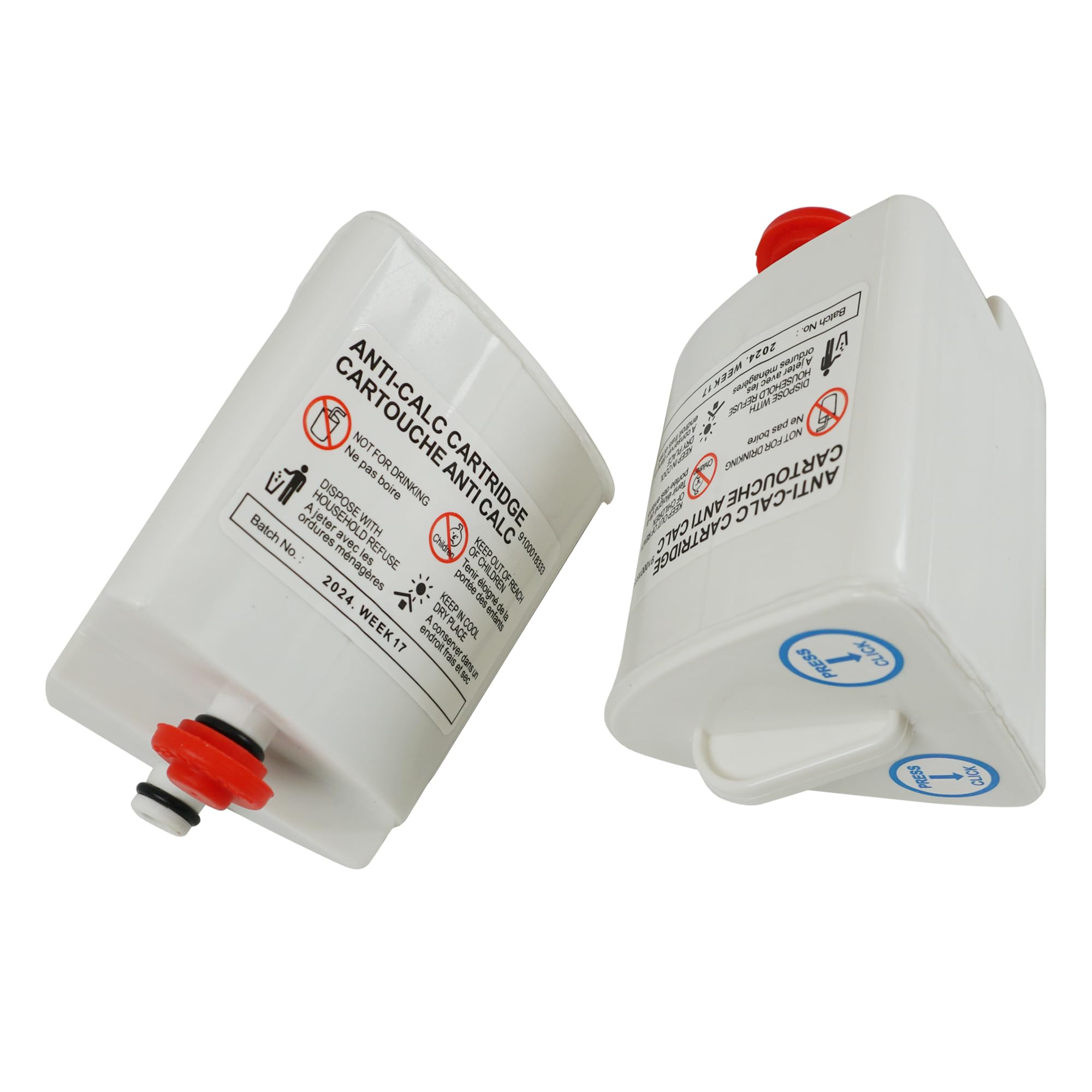 Antikalk-Filterkartusche für Dampfbügelstation kompatibel mit Moulinex Calor Tefal PURELY & SIMPLY XD9030E0