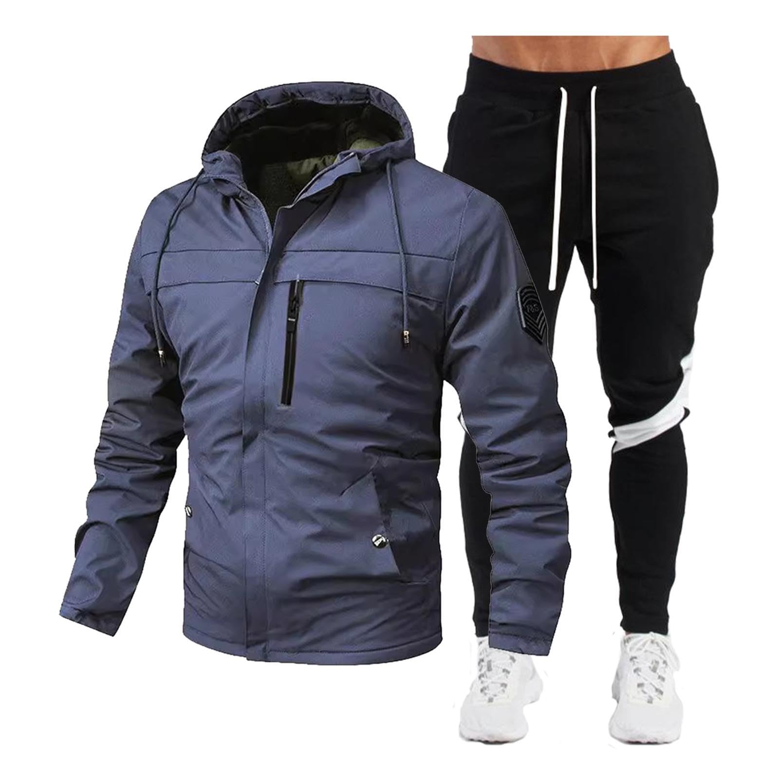 Traje de esquí para hombre, chaqueta de esquí y pantalones, juego de traje de nieve, invierno cálido, conjuntos de esquí de nieve, impermeable, a prueba de viento, traje de snowboard