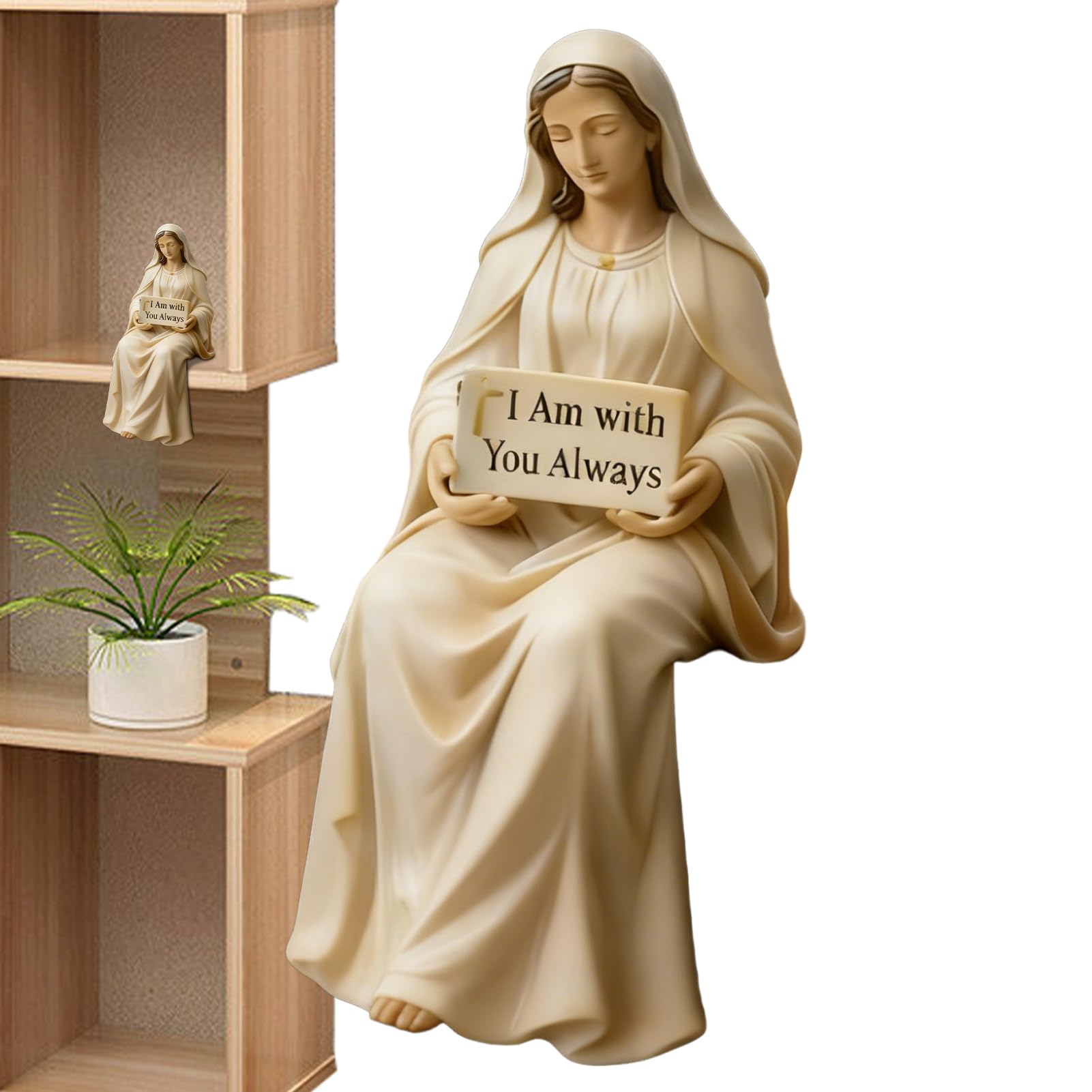 Statue Maria : figurine décorative pour apporter de la sérénité chez soi
